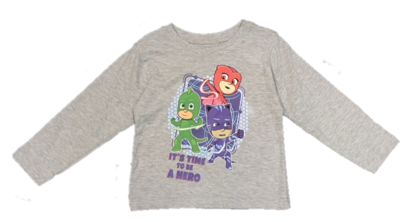 PJ Mask Jungen Langarmshirt in grau